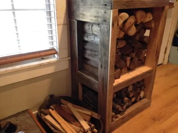 [Hearth.com] Leftover Wood Rack