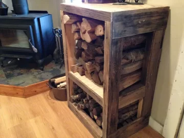 [Hearth.com] Leftover Wood Rack