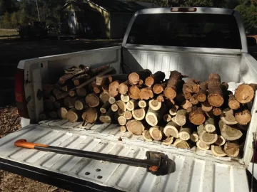 [Hearth.com] Cut some kindling at the folks place today.