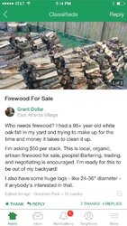 Artisanal Firewood