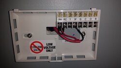 Trouble installing lux thermostat
