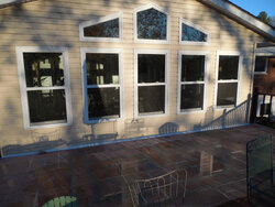 Contractor didn't use flashing - Sunroom has a big problem
