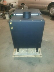 Wood stove water heat