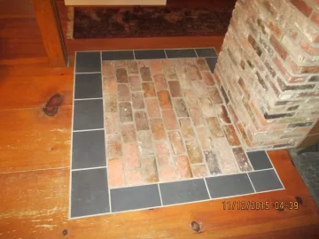 [Hearth.com] new stove coming, enlarged my hearth