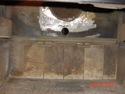 Fisher Grandpa Fireplace series rebuild with bypass, baffle and secondary burn