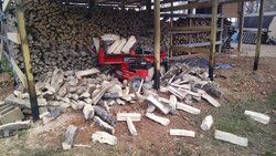 I went to split and stack some more wood yesterday and almost started crying!