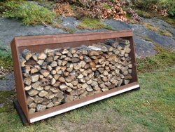 The most ideal material for top covering stacks of firewood?