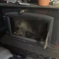 [Hearth.com] Installing cast iron insert in old stone fireplace.