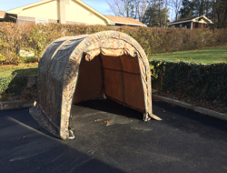 Tractor Supply camo shelter 8x8x7