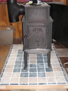 [Hearth.com] New hearth pad for Jotul 602