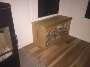 [Hearth.com] who piles up wood on there front porch?
