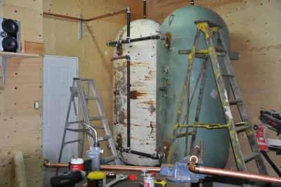 [Hearth.com] How to convert a 500g propane tank to a Storage tank