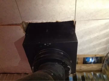 [Hearth.com] Clearances on ceiling support box