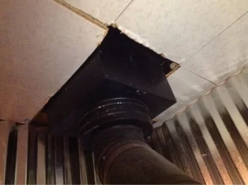 [Hearth.com] Clearances on ceiling support box