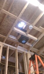 Clearances on ceiling support box