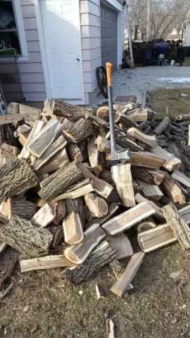 [Hearth.com] Alittle walnut and a Fiskars X27