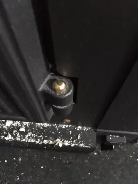 [Hearth.com] Quad 7100 fascia rubbing hinge pin