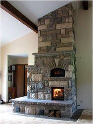 Fireplace placement for new construction