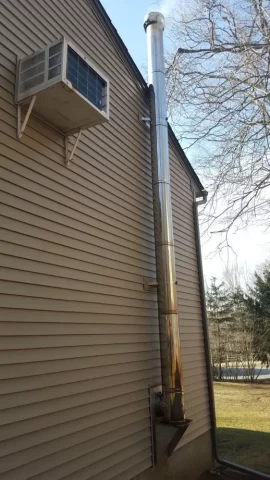 [Hearth.com] New Chimney Melting My Vinyl Siding