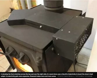 [Hearth.com] Does anyone have this wood stove top heat blower to increase BTU output?