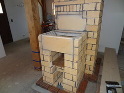 Masonry Heater Build is Underway