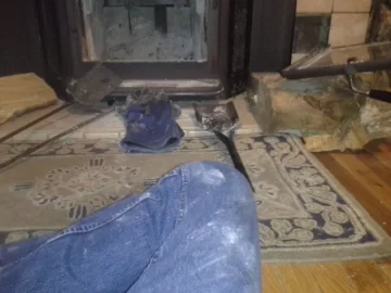 [Hearth.com] So I Get Home From Work, Fire Off From The Coals, And We Go Thunk ...