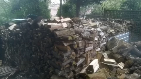 [Hearth.com] Moved house - had to move a 'bit' of firewood...... pics..