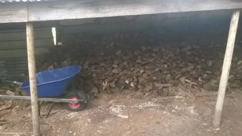 [Hearth.com] Moved house - had to move a 'bit' of firewood...... pics..