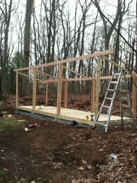 [Hearth.com] Finally built myself a wood shed