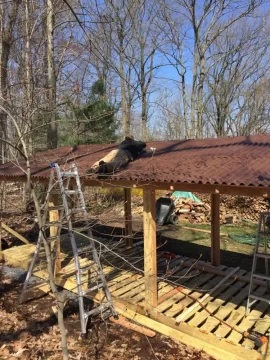 [Hearth.com] Finally built myself a wood shed