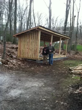 [Hearth.com] Finally built myself a wood shed