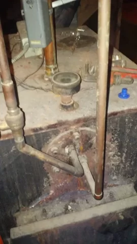 [Hearth.com] Can't find replacement fuseable 3/4 plug to fix leak into firebox on old Kalamazoo Boiler