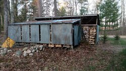 Large wood shed plan