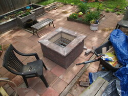 Lining the inside of a firepit?
