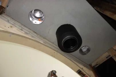 [Hearth.com] My zero clearance to alcove installation