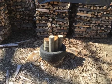 [Hearth.com] Wood ID and best way to get at it