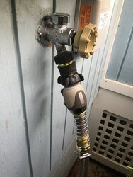 Outside hose faucet $95 FOO-FOO - Is there a better way?