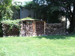 Wood shed capacities