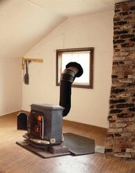 How NOT to install a woodstove.