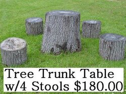 CL Firewood / tree trunks for sale