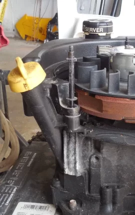 [Hearth.com] Leaking power washer gas tank permanently installed??!!