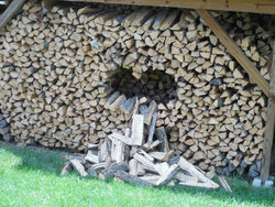 Wait till I catch these woodstack vandals!!  ;-)