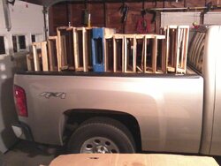 What's the best way to load pallets on a pickup?