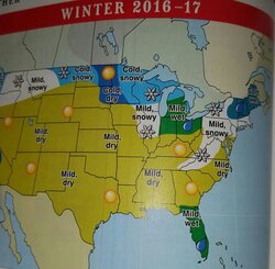 Old Farmers Almanac winter prediction