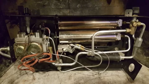 [Hearth.com] Vent free gas fireplace burner.