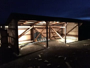 [Hearth.com] Done with the new woodshed