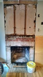 Wood insert for smaller fireplace, Enviro Cabello