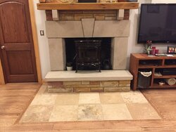 Replacing existing insert with wood stove into masonry fireplace?  [pics]