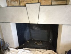 Alderlea T5 install into a fireplace completed
