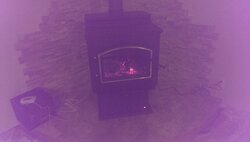 630# stove ... one man installation in pics